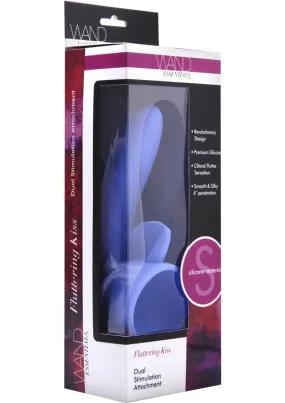 Wand Essentials Fluttering Kiss Dual Stimulation Silicone Attachment