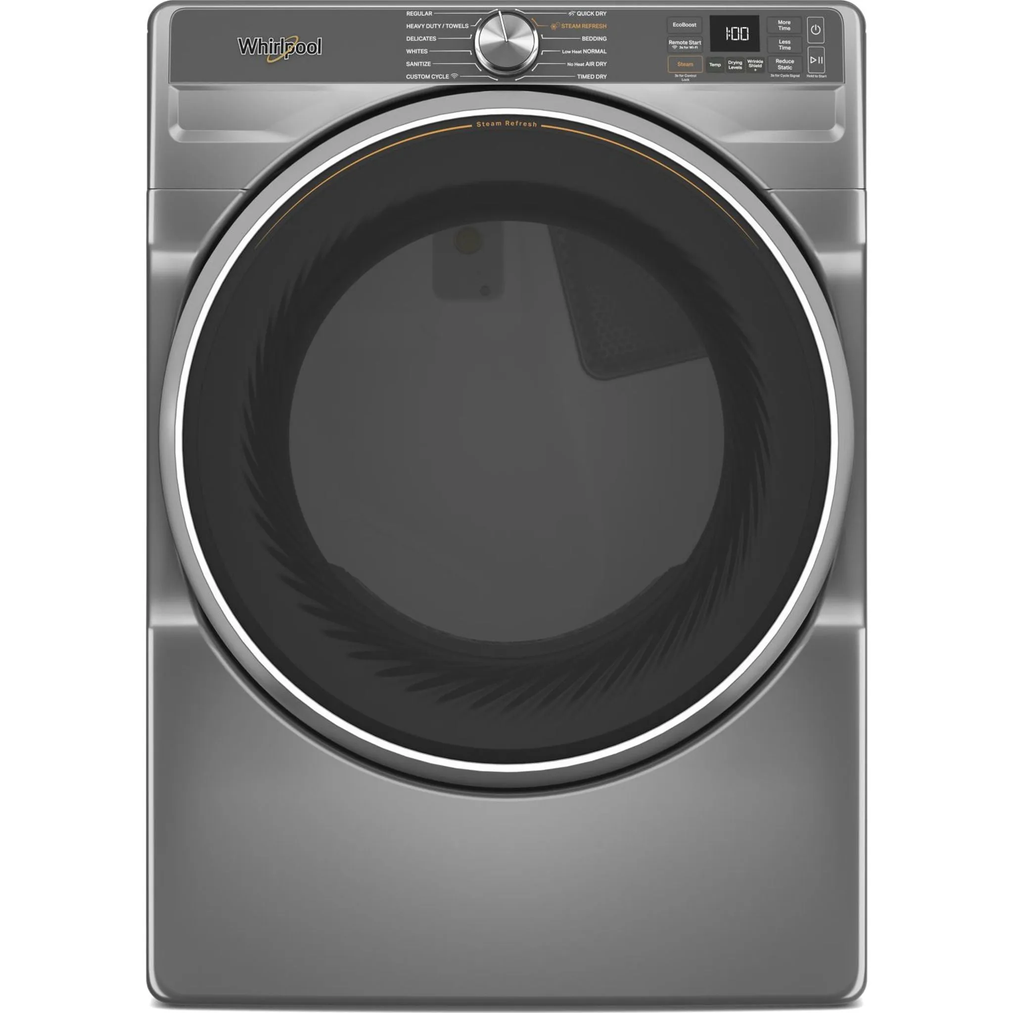 Whirlpool Front Load Dryer (WGD6720RR) - Radiant Silver