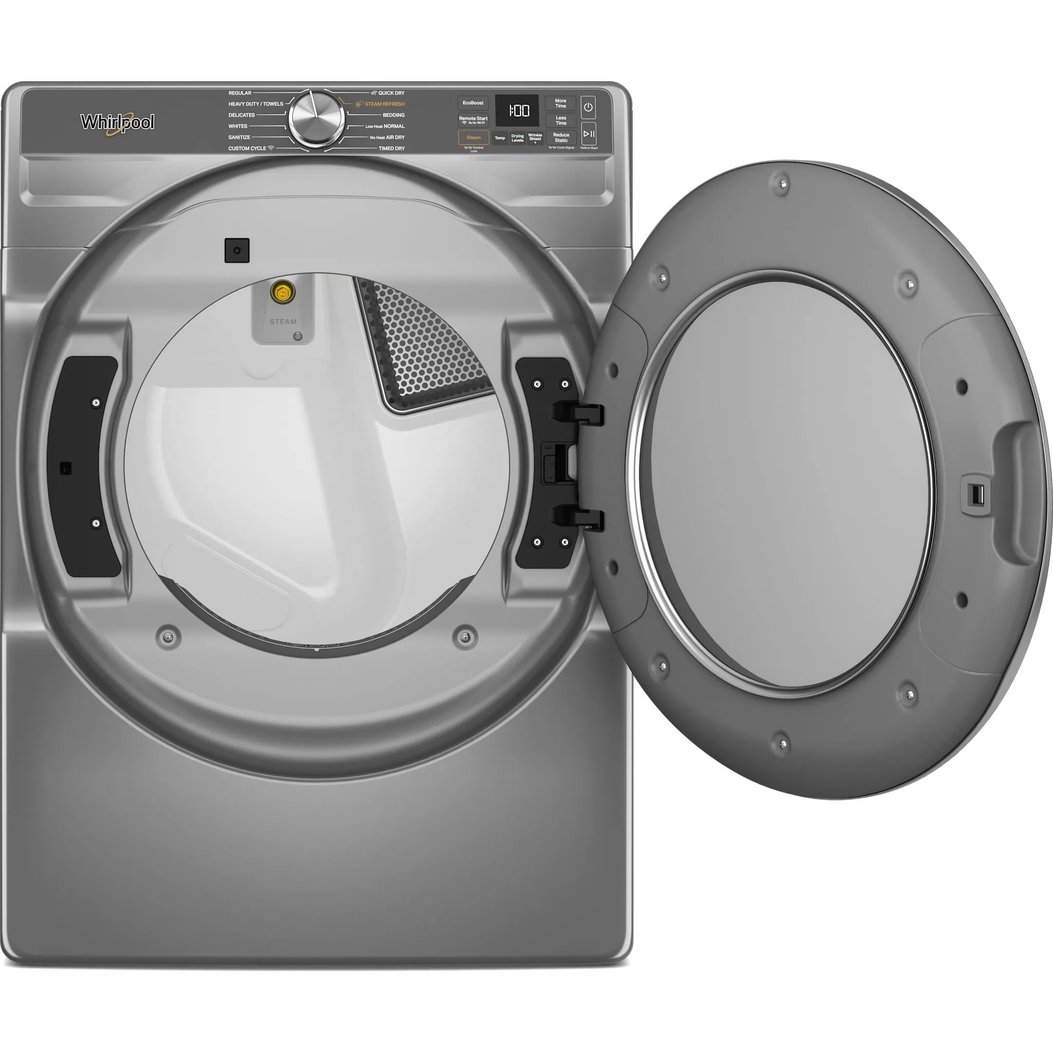 Whirlpool Front Load Dryer (WGD6720RR) - Radiant Silver