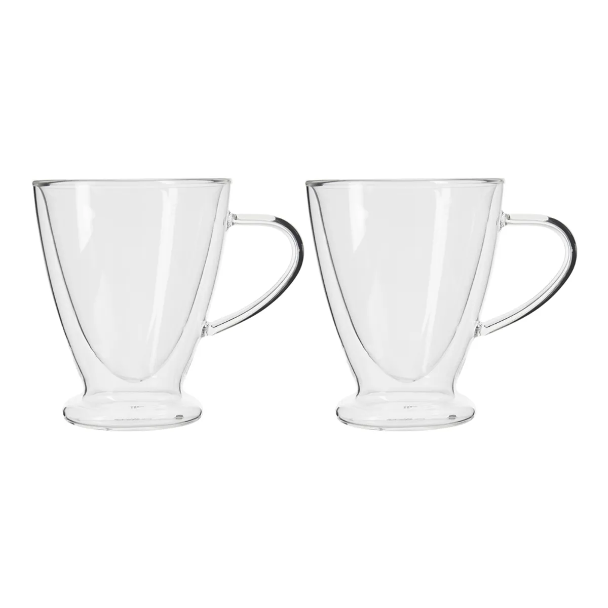 Winox Borosilicate Double Wall Café Latte Mug 300ml 2pc GL2807